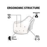 SXCHEN 2 Pairs Silicone Heel Protectors for Dry Cracked Heels & Pain Relief