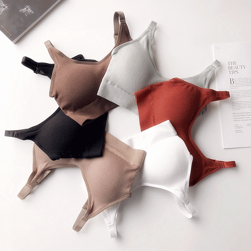 Comfortable Seamless Sports Bra Fitness Yoga Gym Crop Top for Women