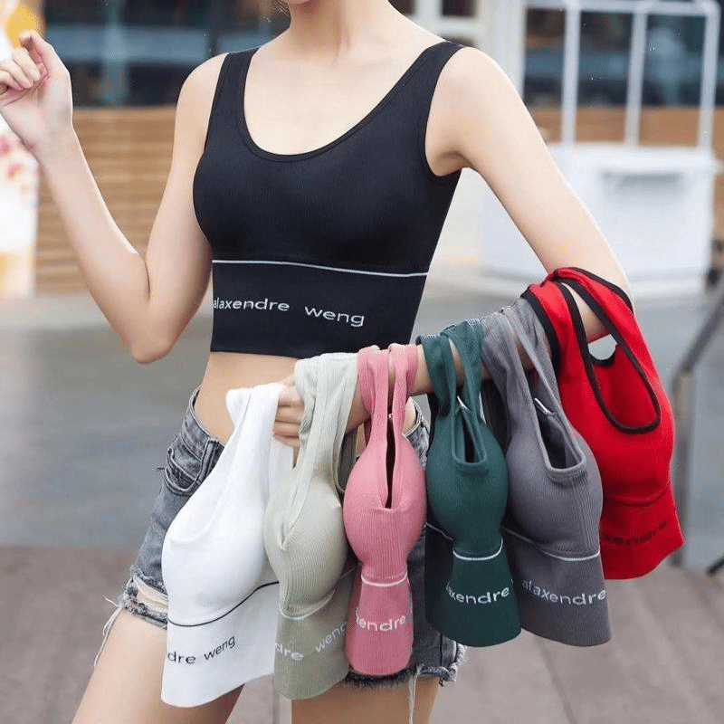 Women's Seamless Push-Up Sports Bra for Gym, Yoga, and Activewear