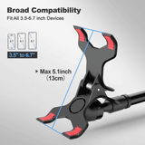 Universal Flexible Gooseneck Phone Stand Holder with 360° Rotation