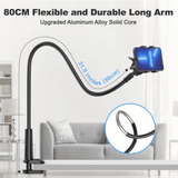 Universal Flexible Gooseneck Phone Stand Holder with 360° Rotation