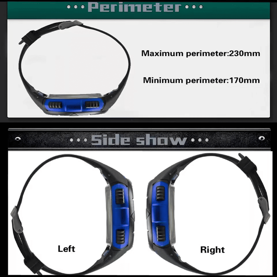 Men's Military Sports Watch Analog Digital LED Waterproof Rubber Strap Black