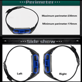 Men's Military Sports Watch Analog Digital LED Waterproof Rubber Strap Black