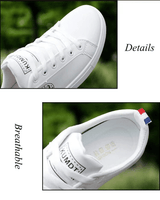 Men's Lightweight Breathable Outdoor Casual Running Sneakers - White