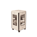 Rashnik RN-2634 Halogen Electric Quartz Heater, 4 Heat Levels, Energy Saving