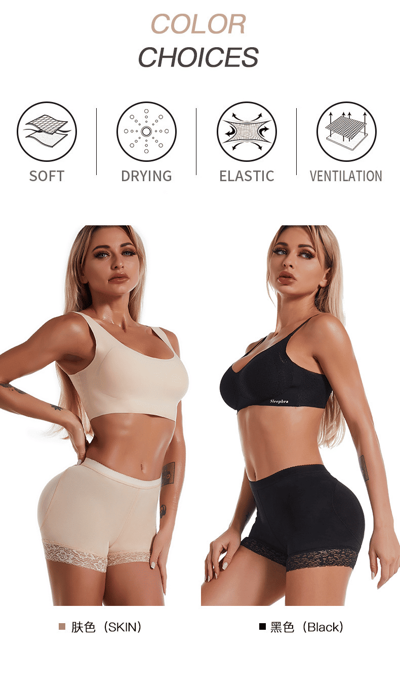 Women's High-Waisted Butt Lifter Shaper Shorts - Seamless Control Underwear Briefs