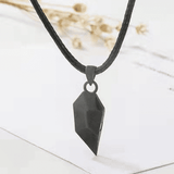 Elegant Couple Heart Initial Choker Necklace Set - Valentine's Day Love Gift