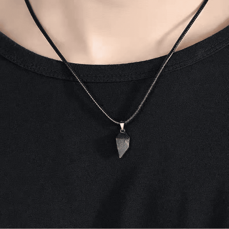 Elegant Couple Heart Initial Choker Necklace Set - Valentine's Day Love Gift