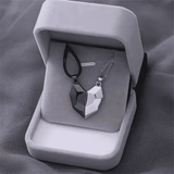 Elegant Couple Heart Initial Choker Necklace Set - Valentine's Day Love Gift
