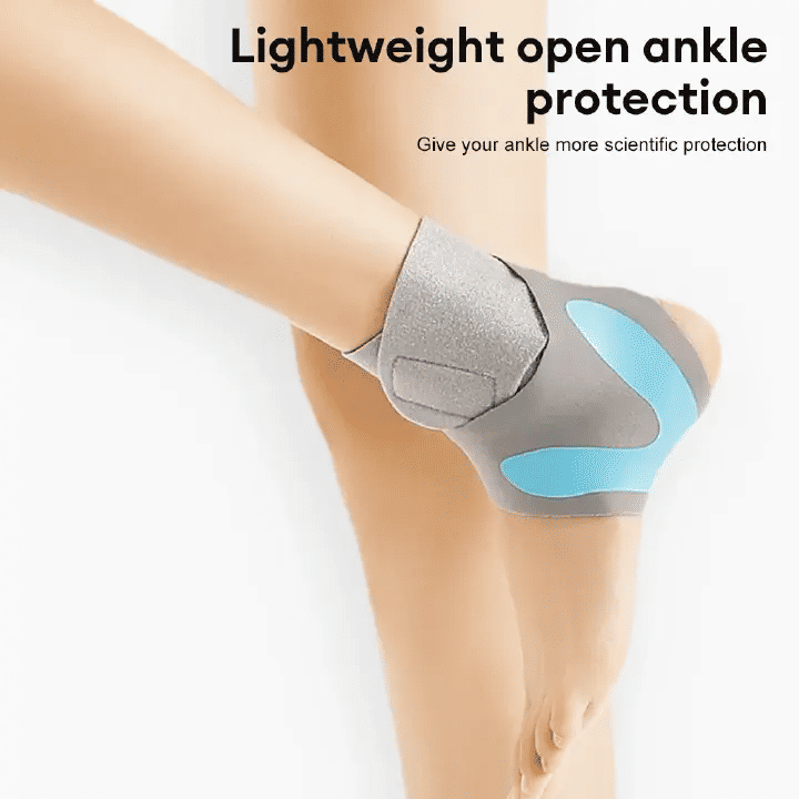 Adjustable Compression Ankle Brace Support Wrap Soft Breathable Ankle Guard for Basketball Football