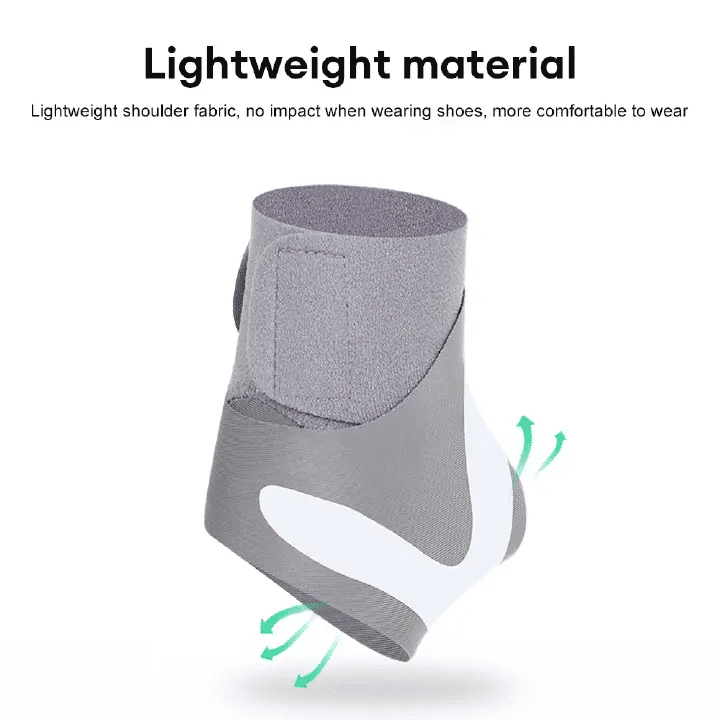 Adjustable Compression Ankle Brace Support Wrap Soft Breathable Ankle Guard for Basketball Football