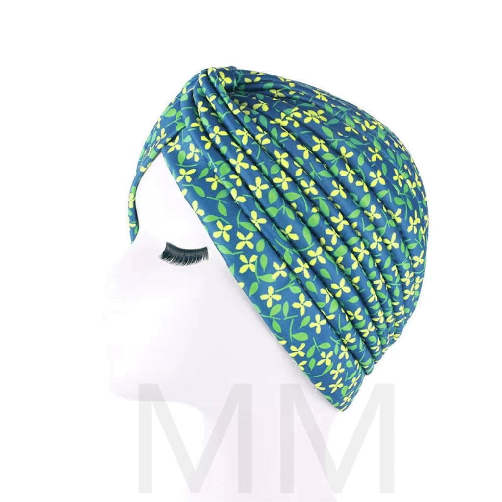 Luxurious Satin Silk Turban Nightcap: Fashionable Headwear for Hair Protection & Yoga