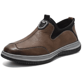 LifeCare Men's Premium Brown Oxfords Artificial Leather Dress Shoes for Business & Casual Wear