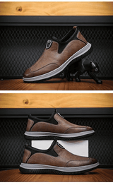 LifeCare Men's Premium Brown Oxfords Artificial Leather Dress Shoes for Business & Casual Wear