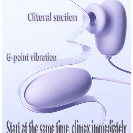 Premium USB Rechargeable Vibrating Egg Massager Set with Suction for Women