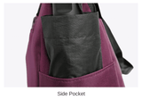 Women's Waterproof Oxford Cloth Tote Bag - Large Capacity Shoulder Handbag