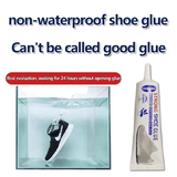 Shoe Glue 2.11oz Waterproof Quick-Drying Adhesive for Professional Repair Translucent