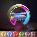 K7 Bluetooth Speaker: Wireless Charging, Digital Clock, Night Light, Dual Audio