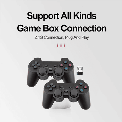 Wireless PC Gaming Controller: Low Latency 2.4GHz USB Joystick for Android