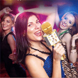 Portable Wireless Bluetooth Karaoke Microphone Speaker for Kids & Family Fun