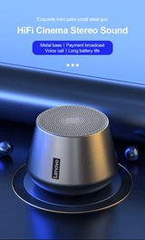 Lenovo Thinkplus K3 Pro Wireless Speaker: BT 5.0, HD Calls, Deep Bass, 1200mAh Battery Portable