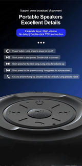 Lenovo Thinkplus K3 Pro Wireless Speaker: BT 5.0, HD Calls, Deep Bass, 1200mAh Battery Portable