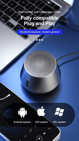 Lenovo Thinkplus K3 Pro Wireless Speaker: BT 5.0, HD Calls, Deep Bass, 1200mAh Battery Portable