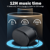 HP S01 Portable Bluetooth Speaker: Lightweight, Rechargeable Mini, 360° Surround Sound, FM