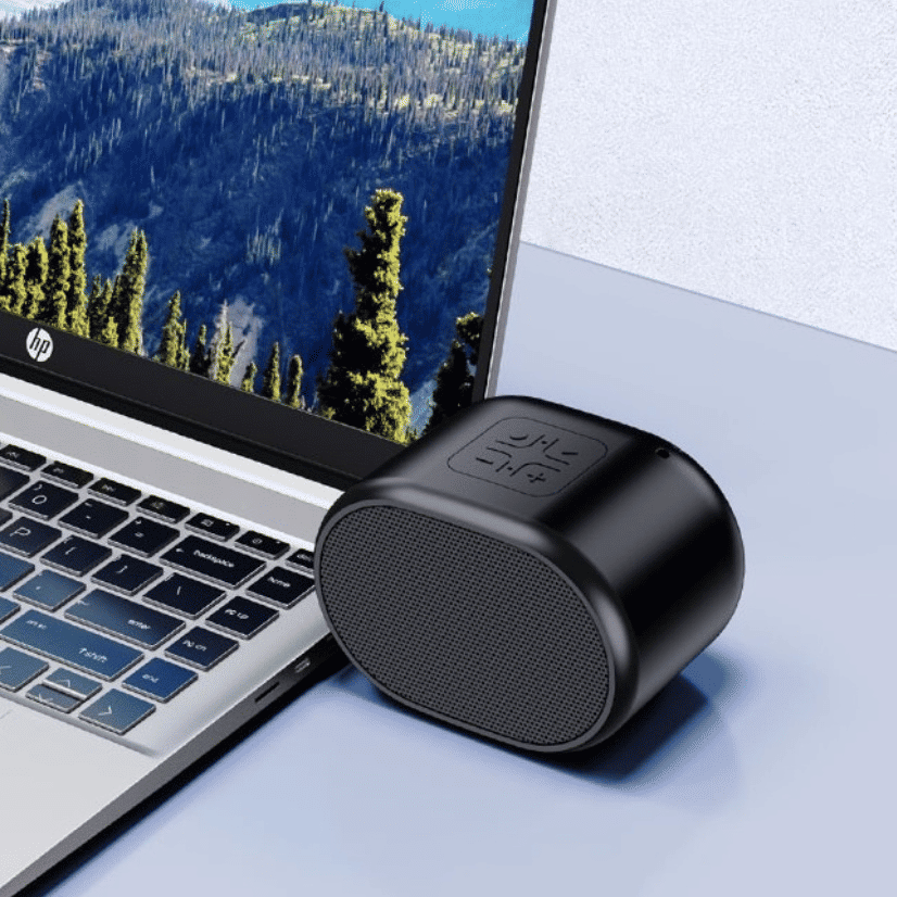 HP S01 Portable Bluetooth Speaker: Lightweight, Rechargeable Mini, 360° Surround Sound, FM