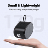 HP S01 Portable Bluetooth Speaker: Lightweight, Rechargeable Mini, 360° Surround Sound, FM
