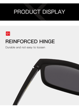 Men's Yellow Lens Anti-Glare Night Driving UV400 Sunglasses Goggles