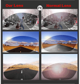 Men's Yellow Lens Anti-Glare Night Driving UV400 Sunglasses Goggles