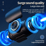 Portable TWS Bluetooth Speaker: Long-Life Battery, Powerful Stereo Sound, Compact Design