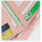 Elegant Women's Fashion Clutch Wallet: Versatile Hasp Closure Purse for Ladies