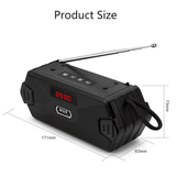 Versatile Portable Bluetooth Speaker: FM Radio, USB, AUX, TF, MP3