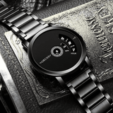ORUSS Men's Stainless Steel Strap Quartz Sports Watch Business Wristwatch