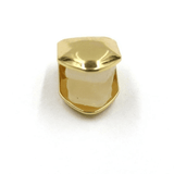 Gold Trendy Hip Hop Single Tooth Grillz Cap Body Jewelry
