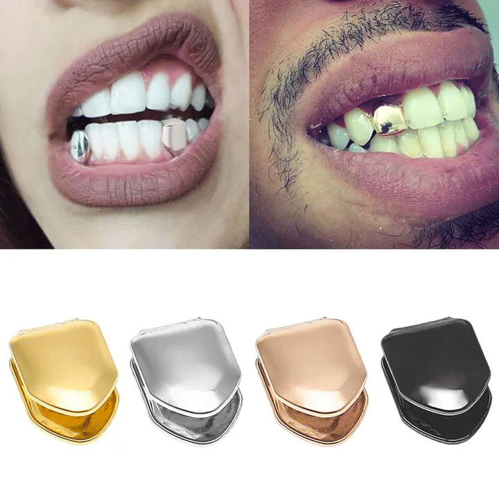 Generic Hip Hop Grillz Cap Single Tooth
