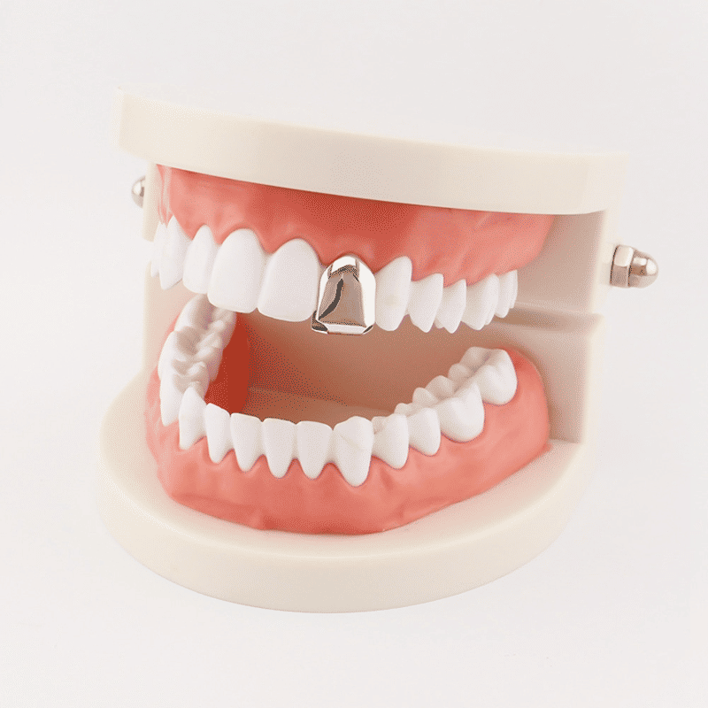 Generic Hip Hop Grillz Cap Single Tooth