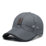 Unisex Outdoor Sun Protection Mesh Baseball Cap - Breathable Fishing & Summer Hat