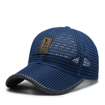 Unisex Outdoor Sun Protection Mesh Baseball Cap - Breathable Fishing & Summer Hat
