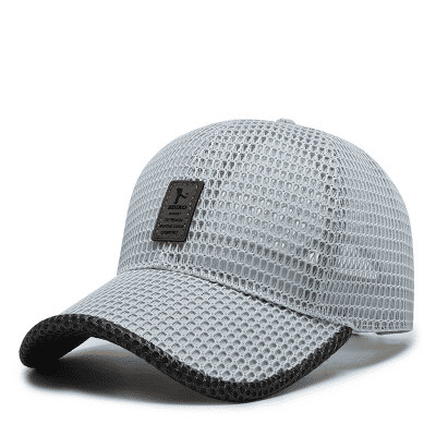 Unisex Outdoor Sun Protection Mesh Baseball Cap - Breathable Fishing & Summer Hat