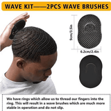 360 Wavy Frizz Control Gel: Strong Hold, Nourishing Scalp Pomade for Men