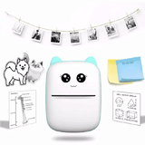 Portable Thermal Printer Mini Cat Print Photo Pocket 58mm Wireless Bluetooth