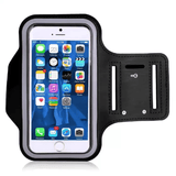 Universal 6.5in Waterproof Sports Arm Band Phone Bag for Running Cycling Black
