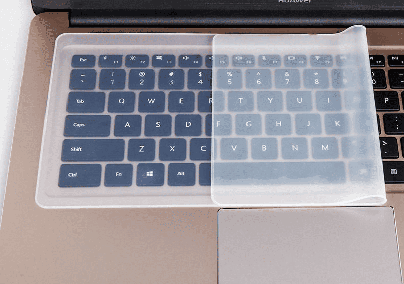 Universal Silicone Laptop Keyboard Protector Skin - Dustproof, Waterproof, Clear Film