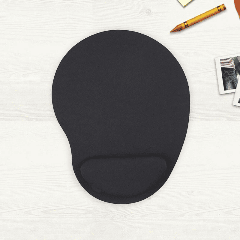 Ergonomic Memory Foam Wrist Rest Mouse Pad for Laptop and Desktop Comfort