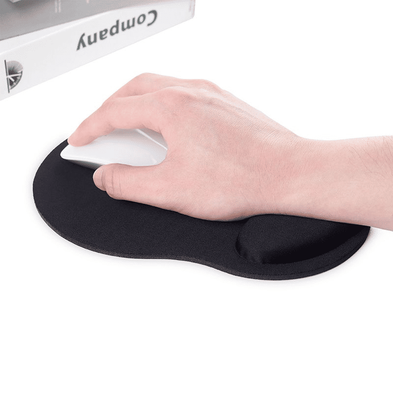 Ergonomic Memory Foam Wrist Rest Mouse Pad for Laptop and Desktop Comfort