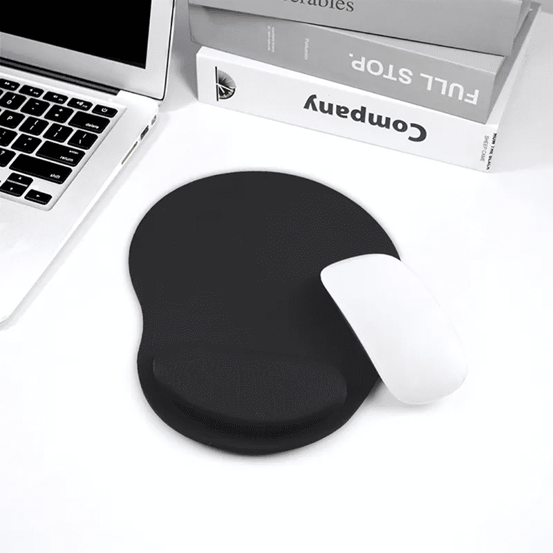 Ergonomic Memory Foam Wrist Rest Mouse Pad for Laptop and Desktop Comfort