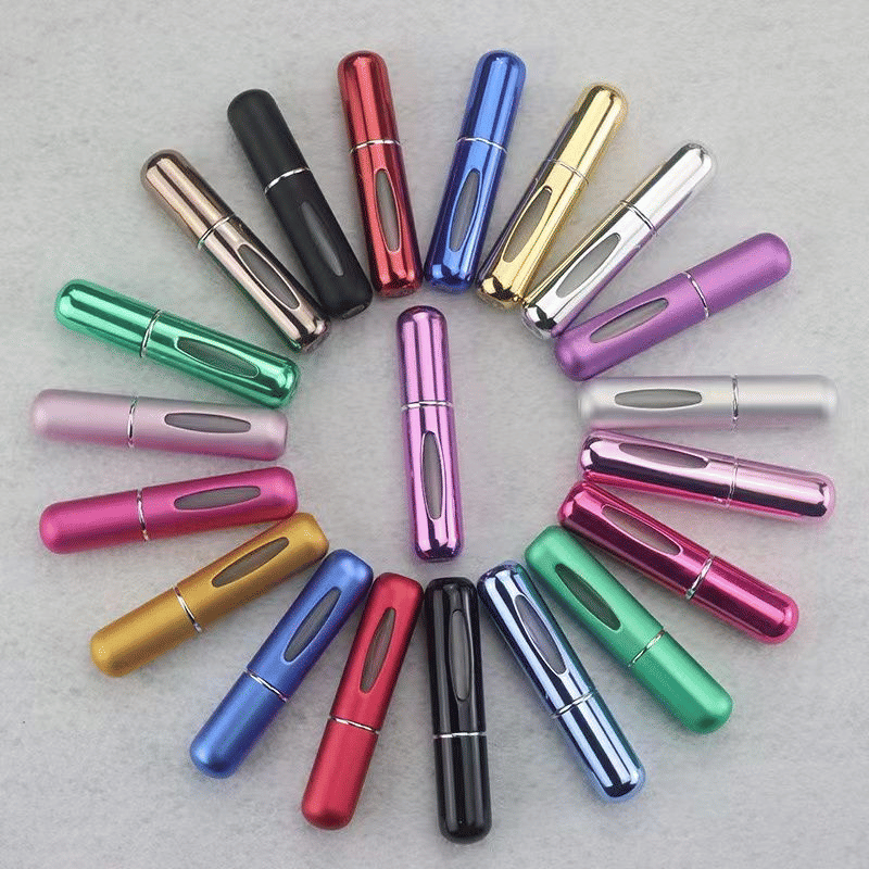 Mini Refillable Perfume Atomizer Spray Bottle 5ml Travel Size